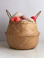Seagrass Basket, 14-Inch Diameter Basket