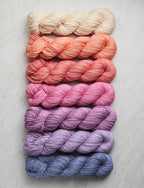 Super Easy Baby Blanket In Morning Bundle, Beach Plum