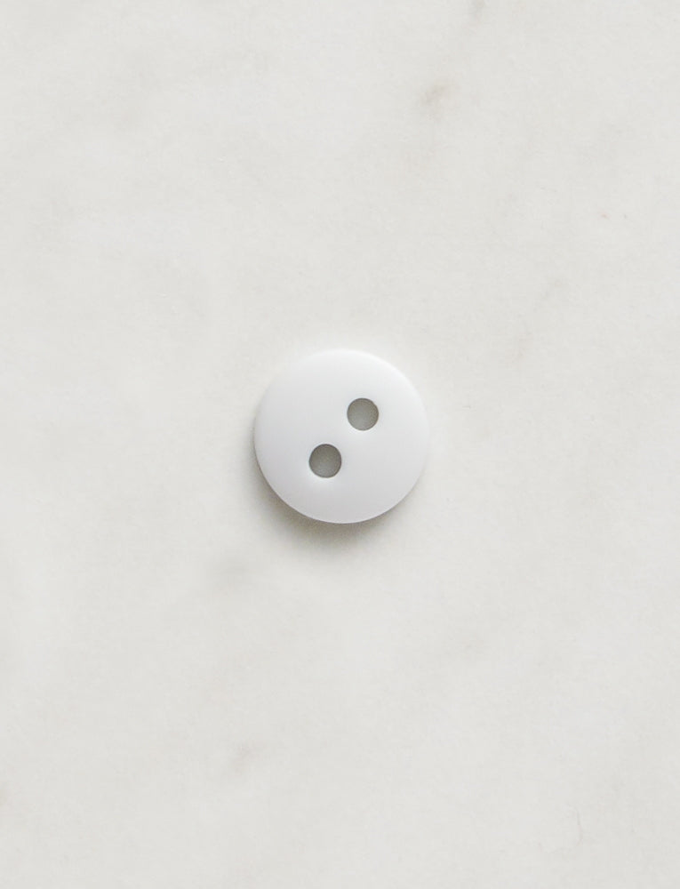 Small Round Button, 3/8-inch, Pastel Gray