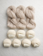 Soft Stripes Wrap Bundle, Beach Stone + Heirloom White, Wrap