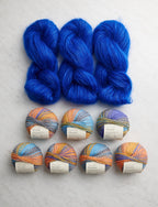 Soft Stripes Wrap Bundle, Lapis Lazuli + Sea Urchin, Wrap