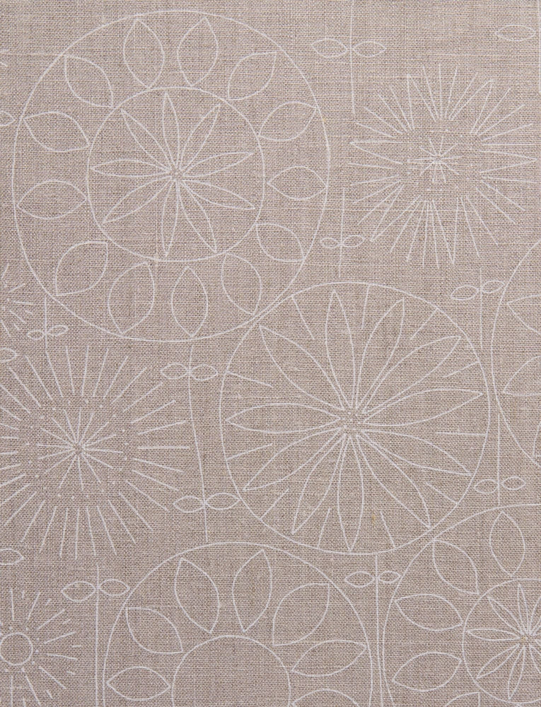 Swedish Embroidery Panel + Pattern, Bursting Blooms