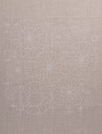 Swedish Embroidery Panel + Pattern, Bursting Blooms