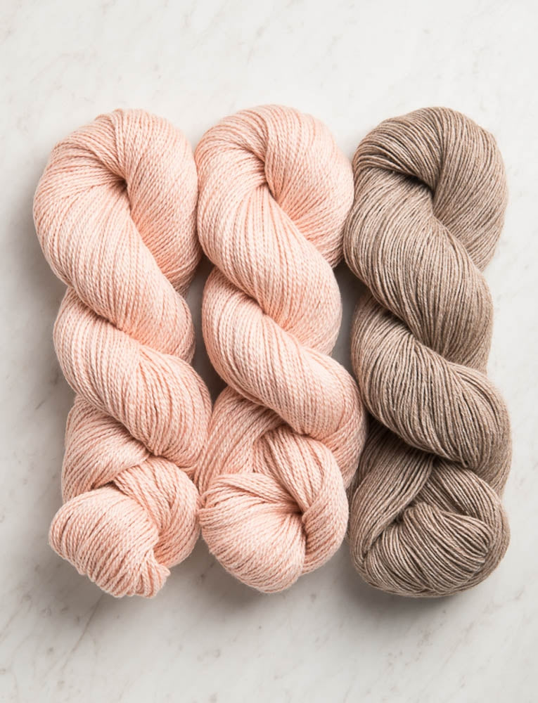Sunday Dinner Dishtowels Bundle, Peach Lily + Rye Flour