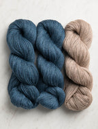 Sunday Dinner Dishtowels Bundle, Teal Spruce + Rye Flour