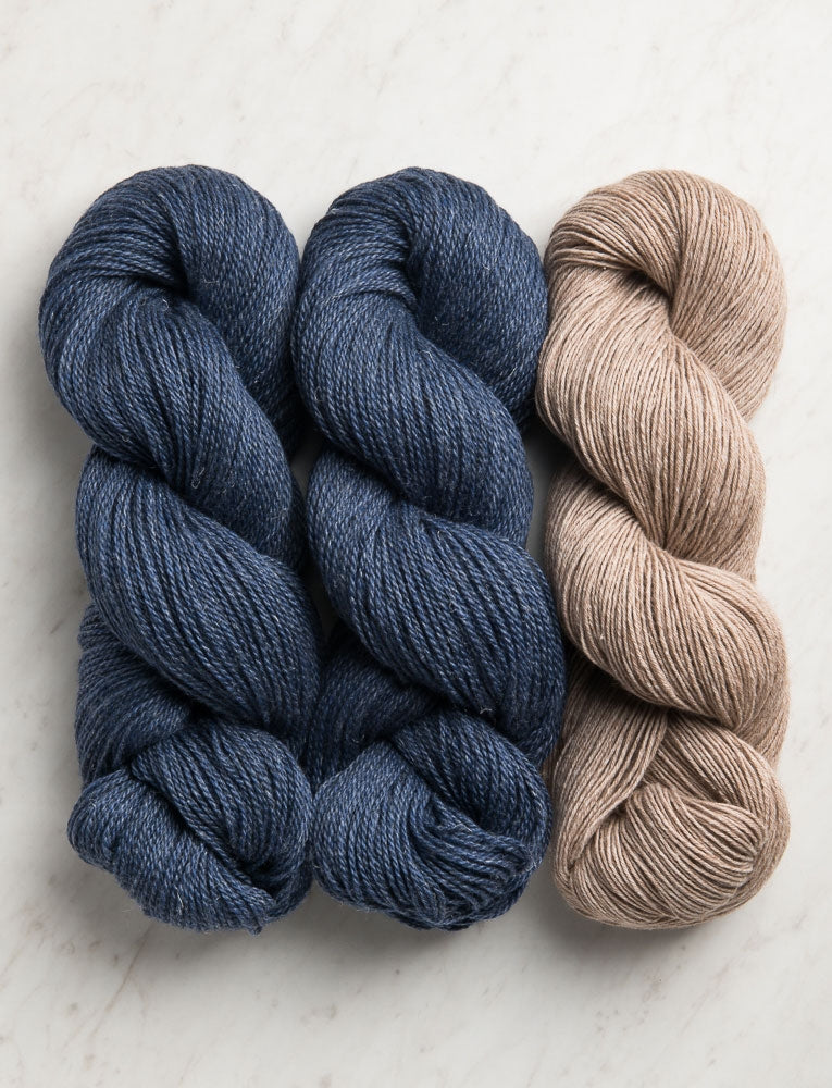 Sunday Dinner Dishtowels Bundle, Stormy Sea + Rye Flour