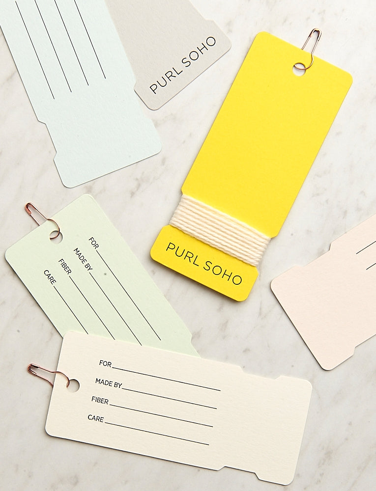 Tags For Handmade Gifts, One Of Each Color