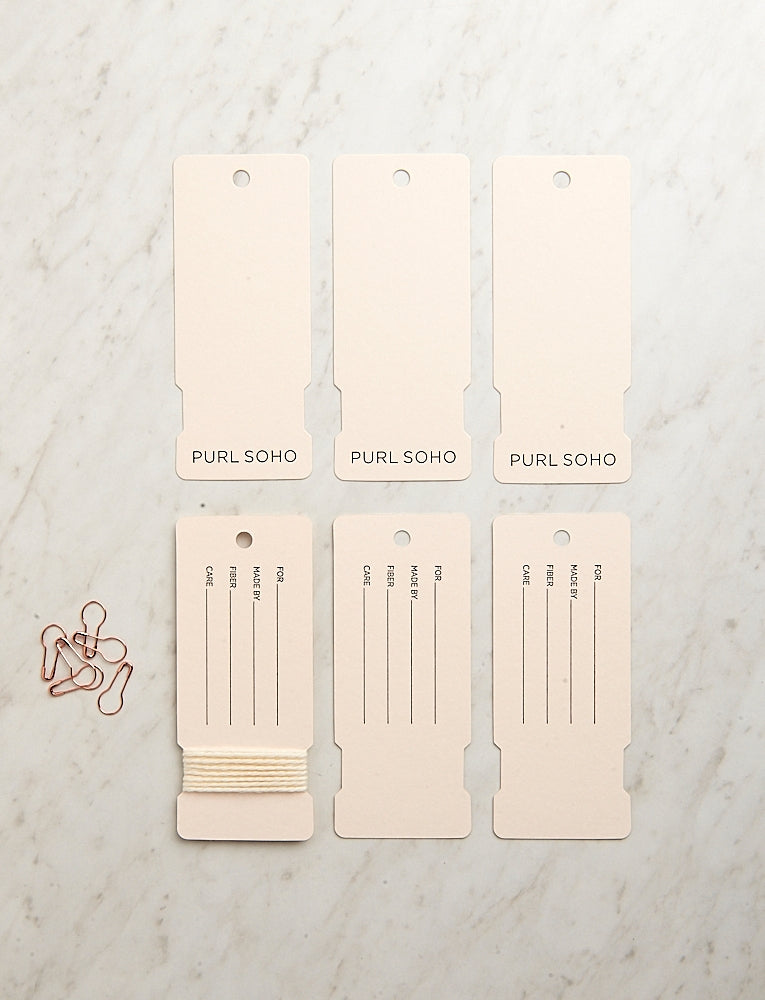 Tags For Handmade Gifts, Pale Blossom