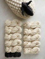Bobble Sheep Pillow Bundle, Gentle Giant, Heirloom White