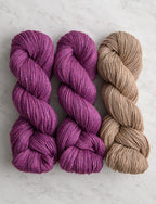 Sunday Dinner Dishtowels Bundle, Purple Clover + Rye Flour
