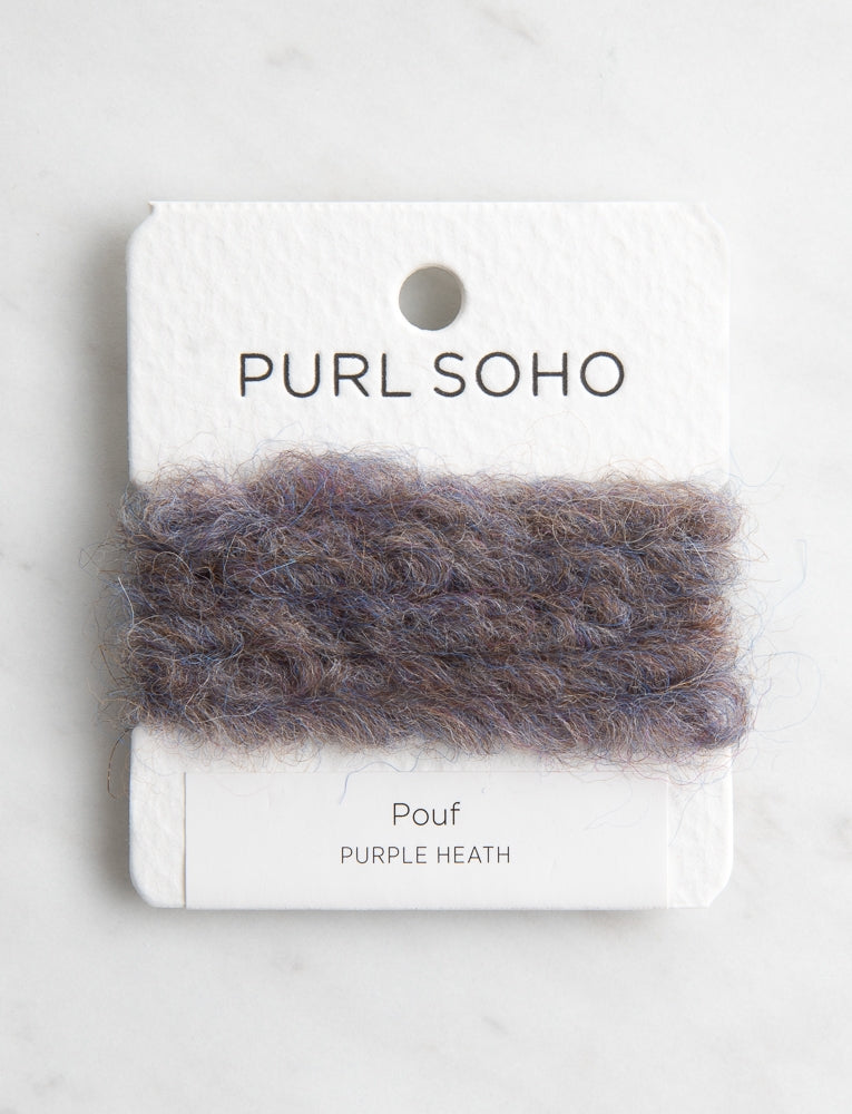 Pouf Color Cards, Purple Heath