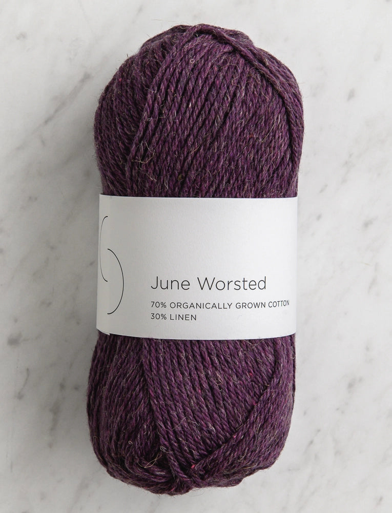 June Worsted, Purple Raisin
