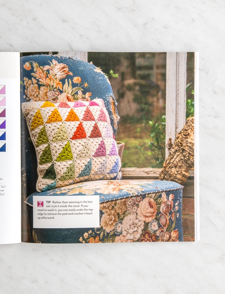 Patchwork Granny Square Blankets