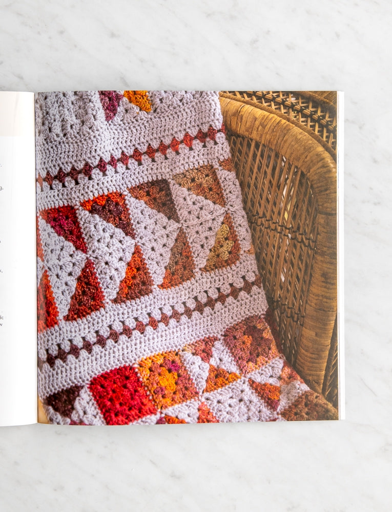 Patchwork Granny Square Blankets