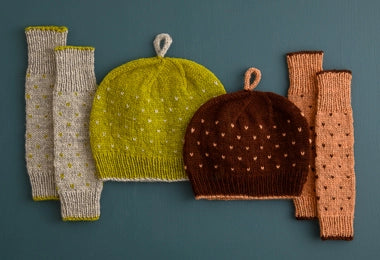 Raindrop Hat + Arm Warmers