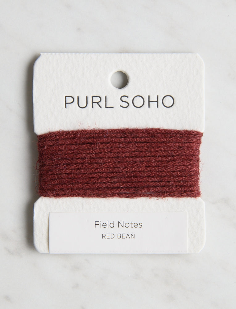 Field Notes Color Cards, Red Bean