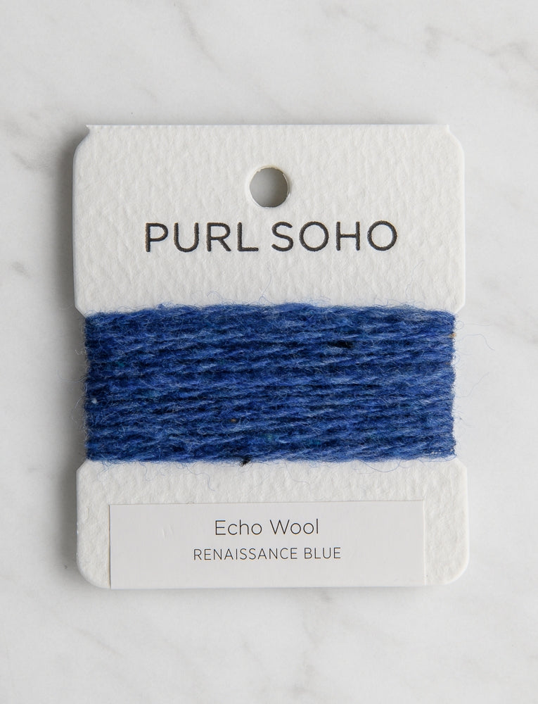 Echo Wool Color Cards, Renaissance Blue