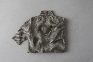 Ribbed Raglan Pullover