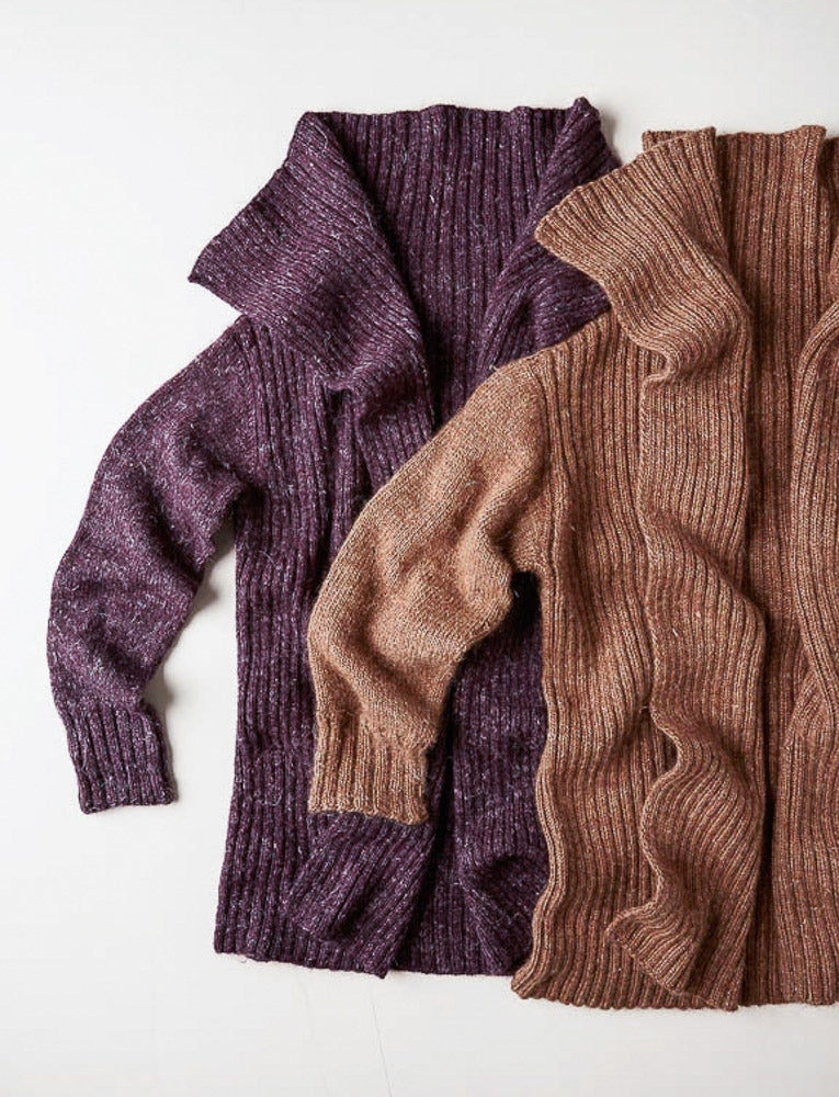 Ridgeline Wrap Cardigan Pattern Download