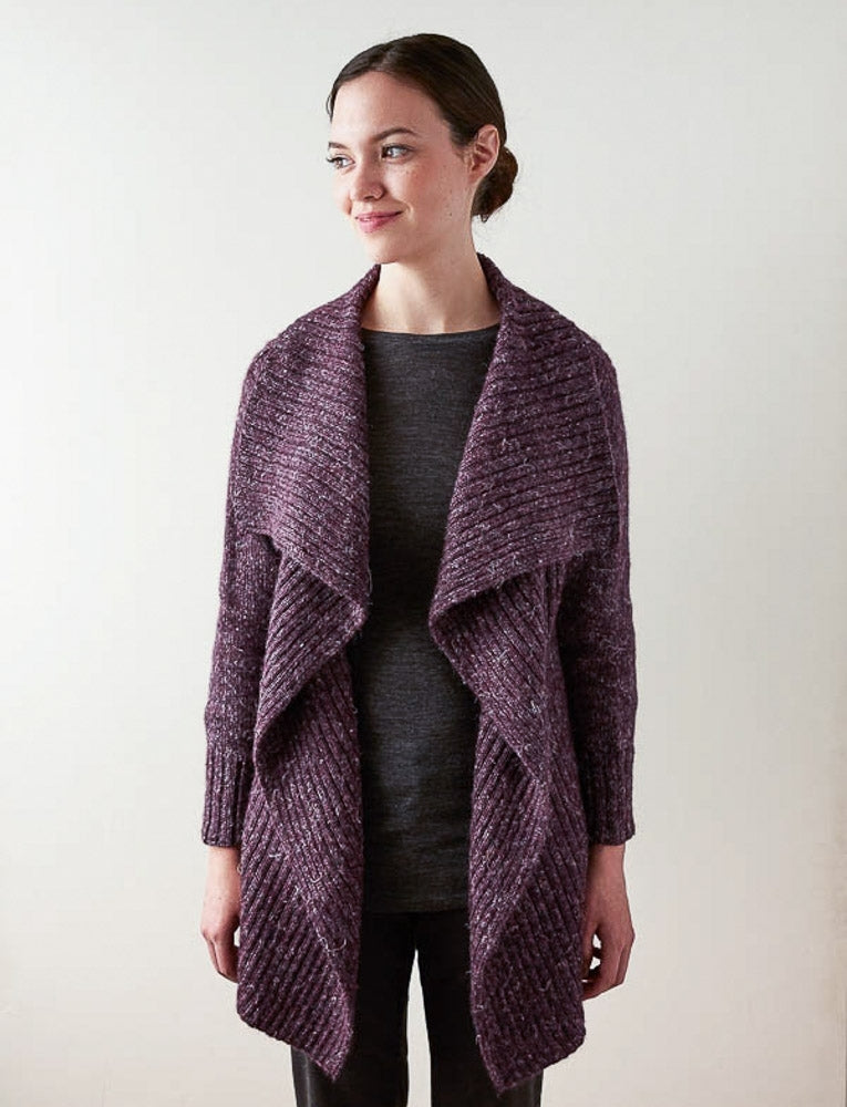 Ridgeline Wrap Cardigan Pattern Download