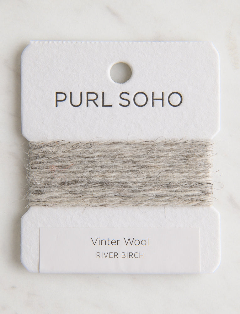 Vinter Wool Color Cards, River Birch