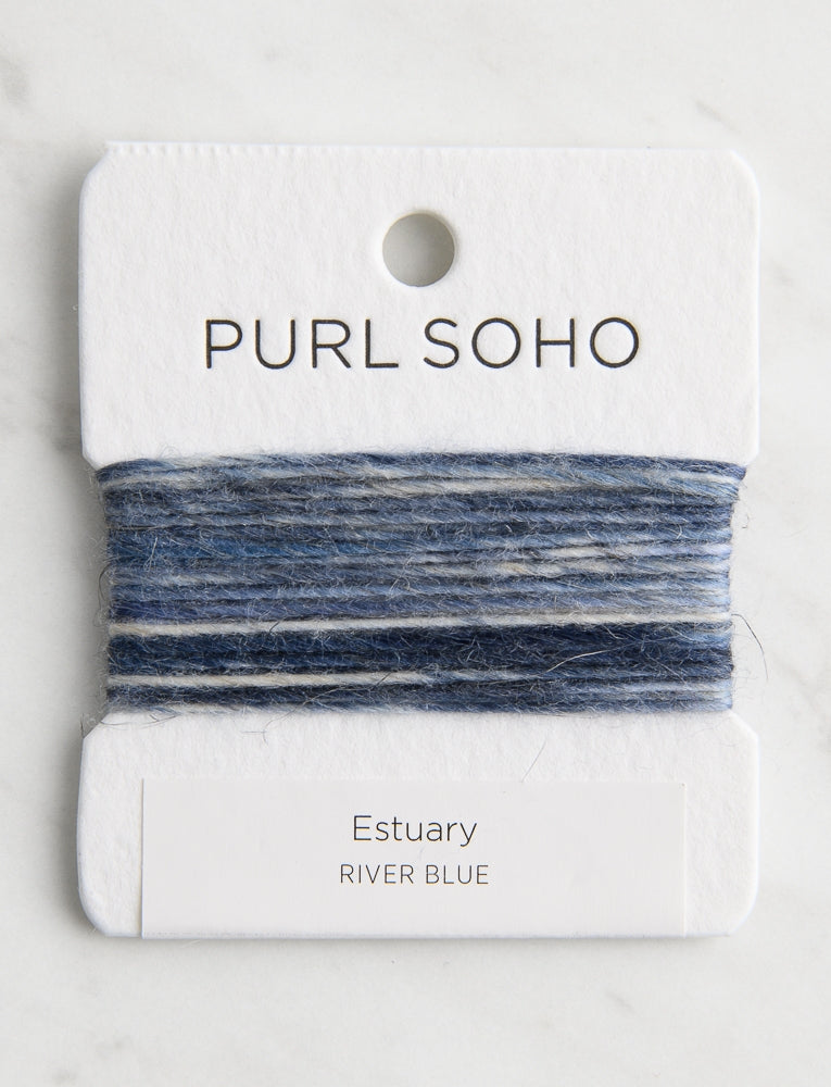 Estuary Color Cards, River Blue