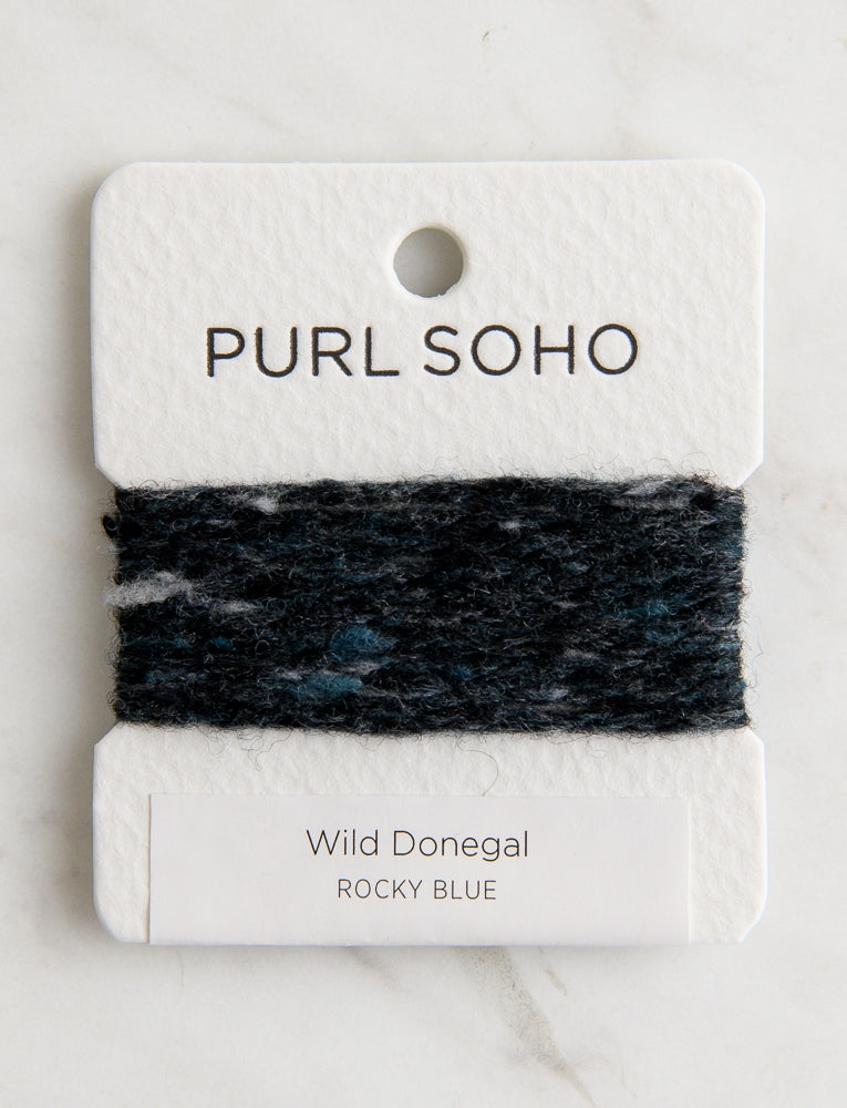 Wild Donegal Color Cards, Rocky Blue