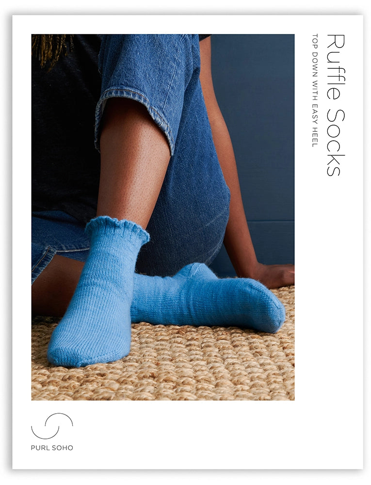 Ruffle Socks Pattern Download