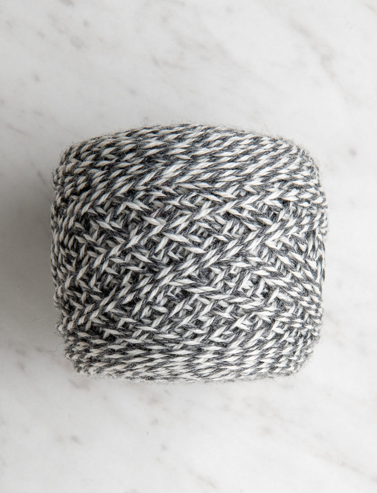 Stormy Superwash Sock, Salt + Pepper