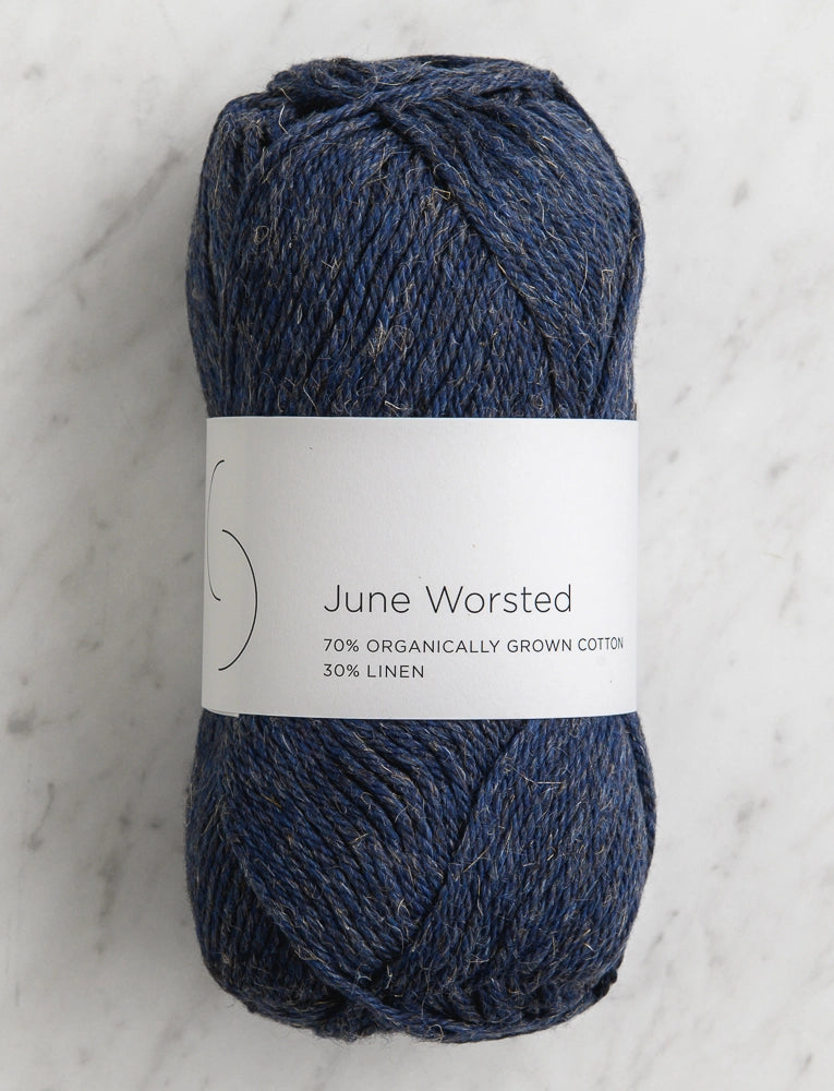 June Worsted, Saltwater Blue