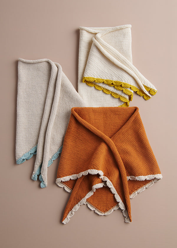 Scallop Edge Bandana