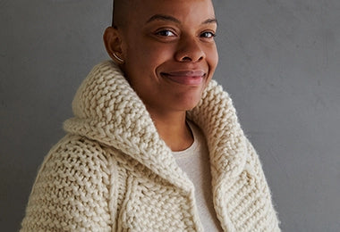 Brandi Cheyenne Harper For Purl Soho: Shawl Collar Jacket