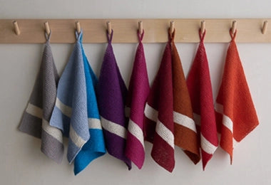 Simple Stripe Washcloth