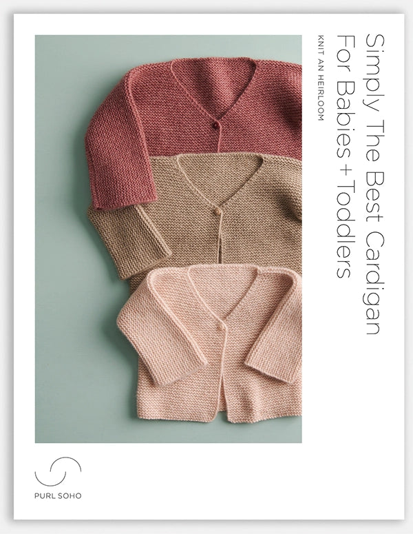 Simply The Best Cardigan For Babies + Toddlers Pattern Download