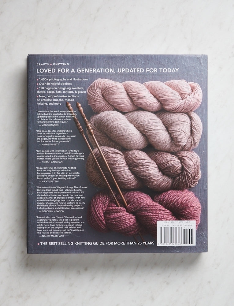 Vogue Knitting: The Ultimate Knitting Book, Spring 2018