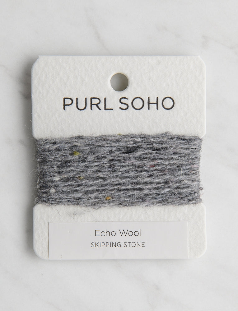 Echo Wool Color Cards, Skipping Stone