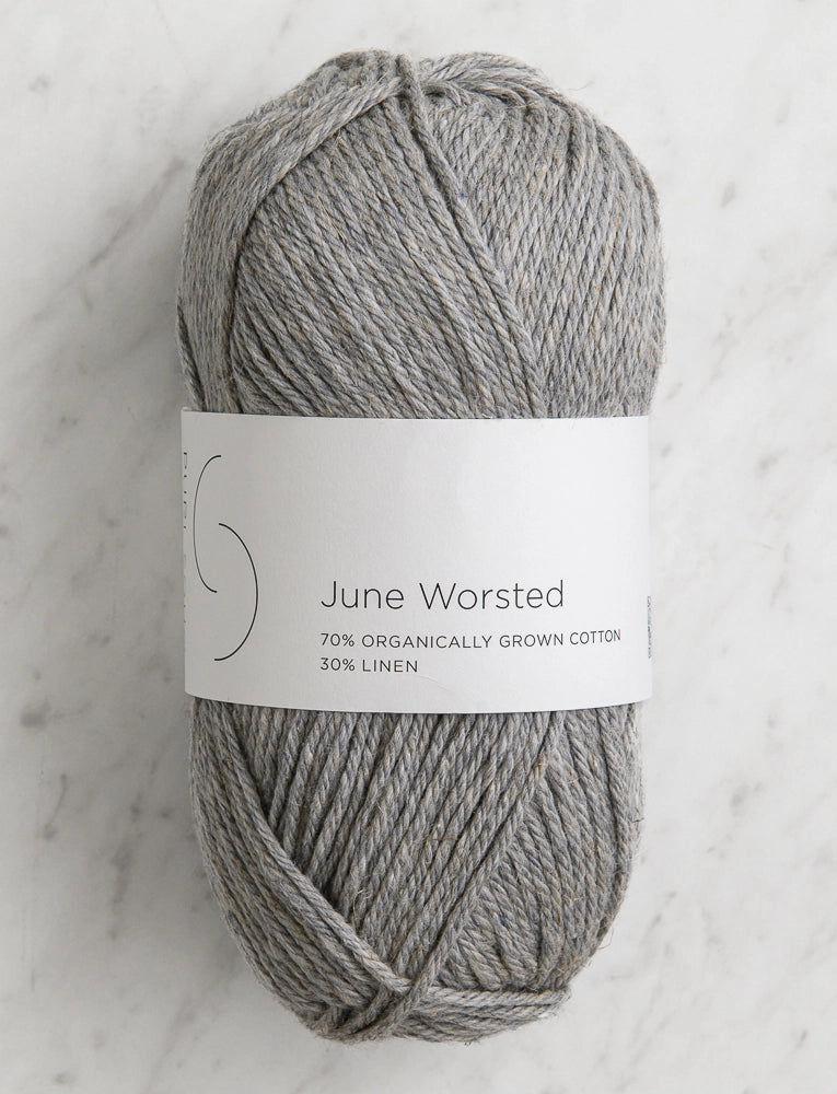 June Worsted, Smoky Gray