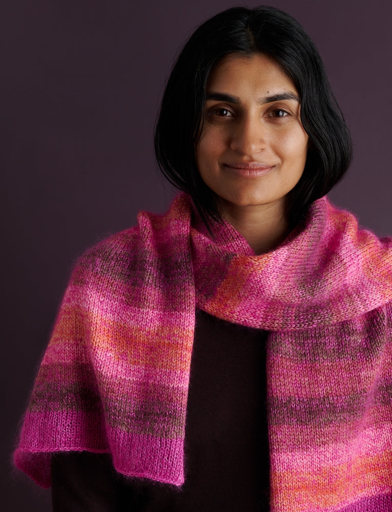 Golden Lichen + Desert Ridge, Scarf