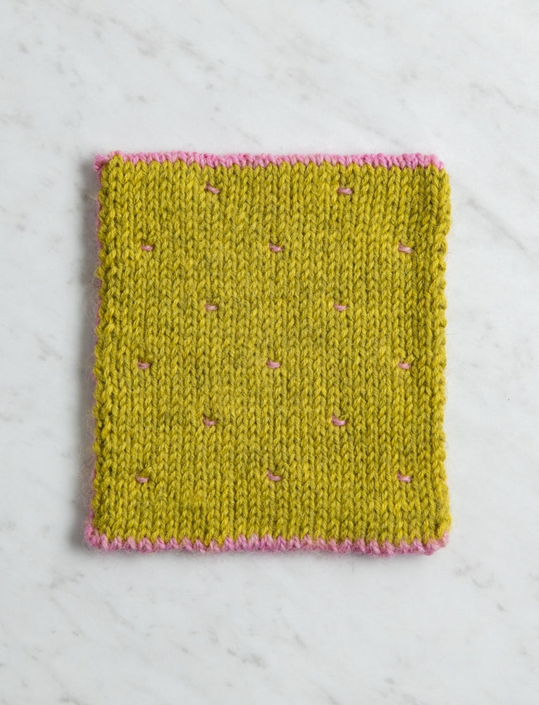 Spring Rose + Golden Green, Crib