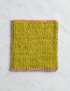 Spring Rose + Golden Green, Throw