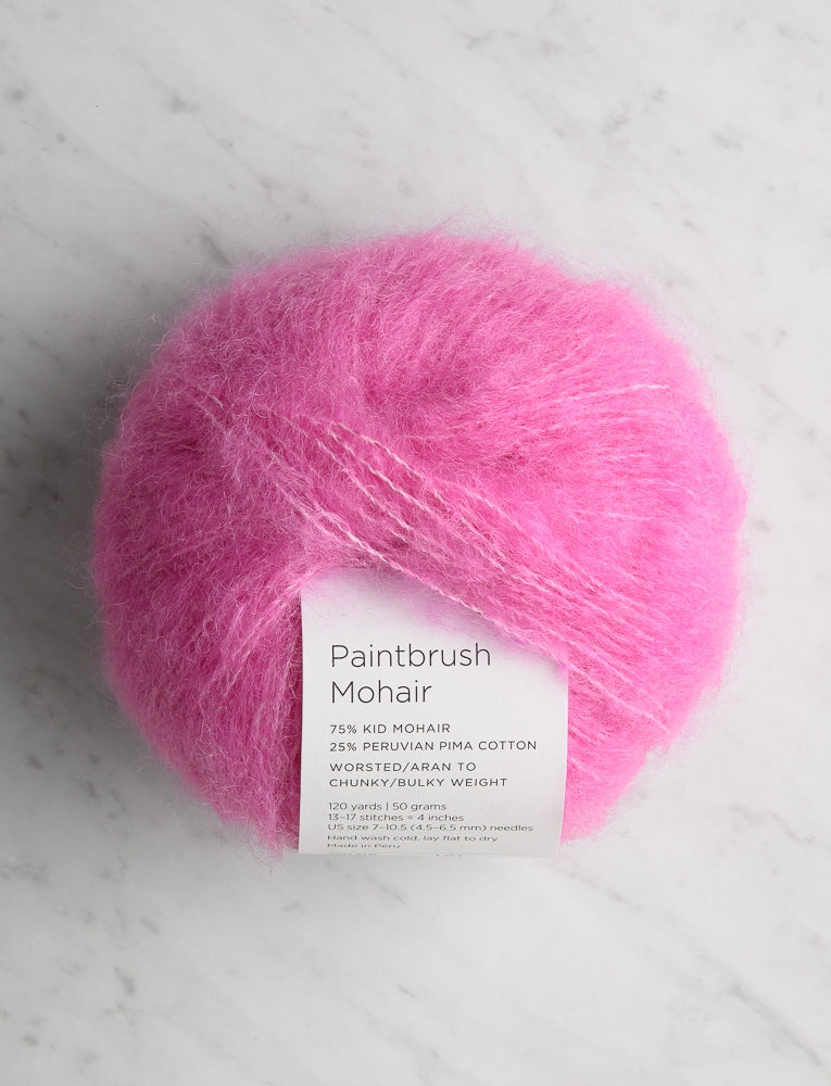 Paintbrush Mohair, Spring Rose