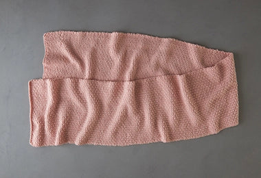 Staggered Fisherman's Rib Scarf