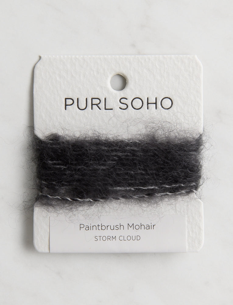 Paintbrush Mohair Color Cards, Storm Cloud