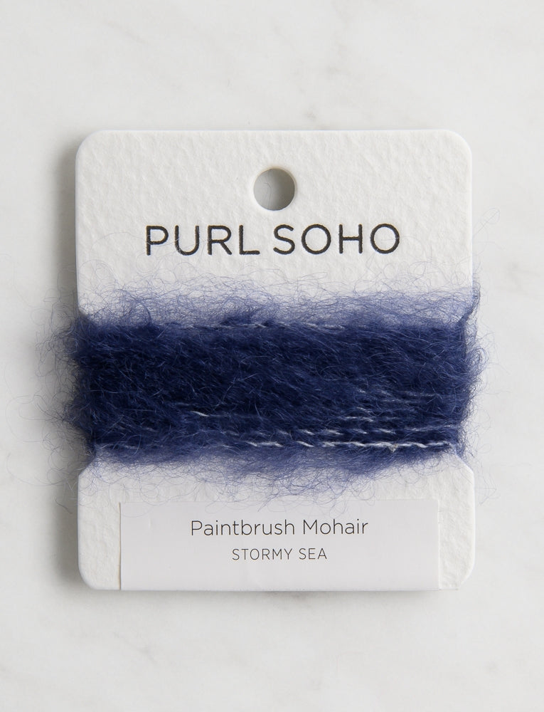 Paintbrush Mohair Color Cards, Stormy Sea