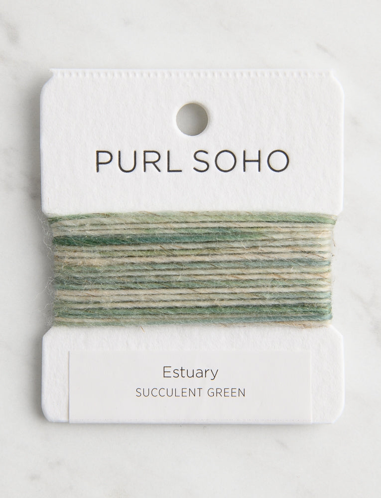 Estuary Color Cards, Succulent Green
