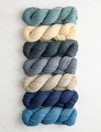 Super Easy Baby Blanket In Daily Wool Worsted Bundle, Swimming Hole