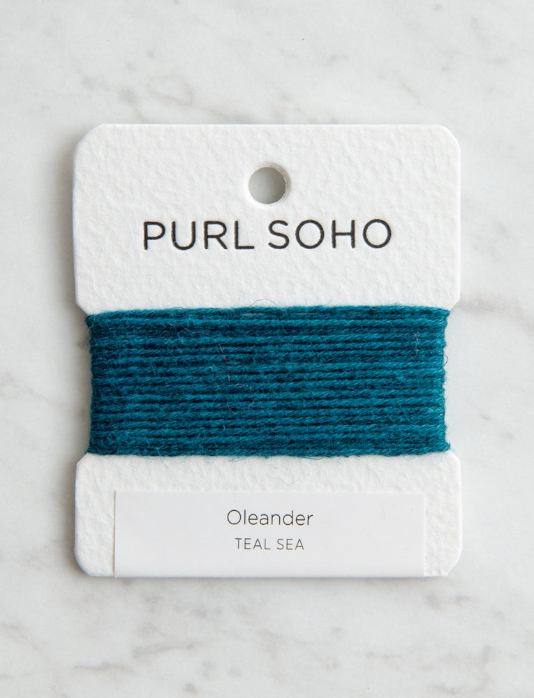 Oleander Color Cards, Teal Sea