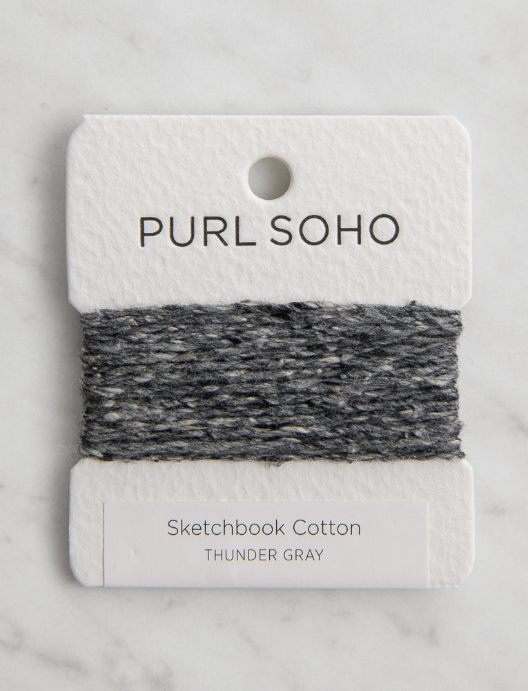 Sketchbook Cotton Color Cards, Thunder Gray