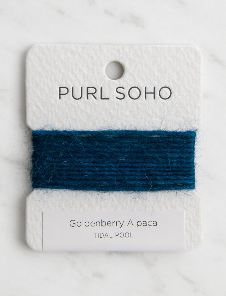 Goldenberry Alpaca Color Cards, Tidal Pool