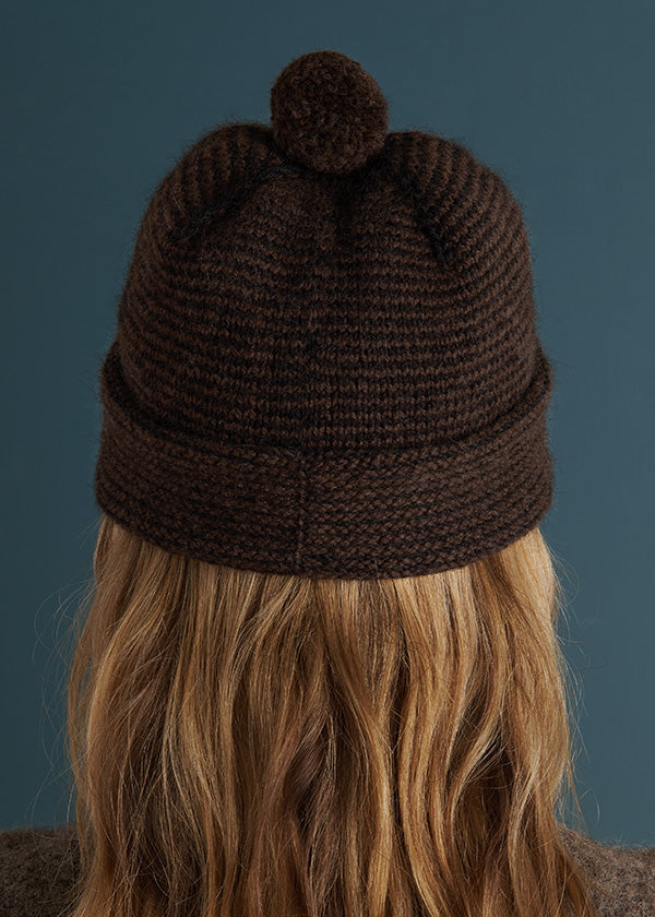 Tiny Stripes Hat in Simply Alpaca + Simply Yak